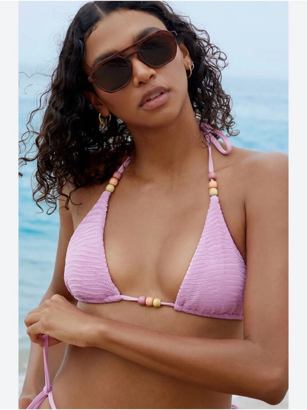 Frankie’s Bikinis Dippin Daisies 2 Bikini Swim Tops Austin Bali